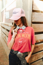 As Long As There's Light from A Neon Moon Graphic Tee - RedS