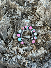 Authentic Crescent Naja PendantsCotton Candy