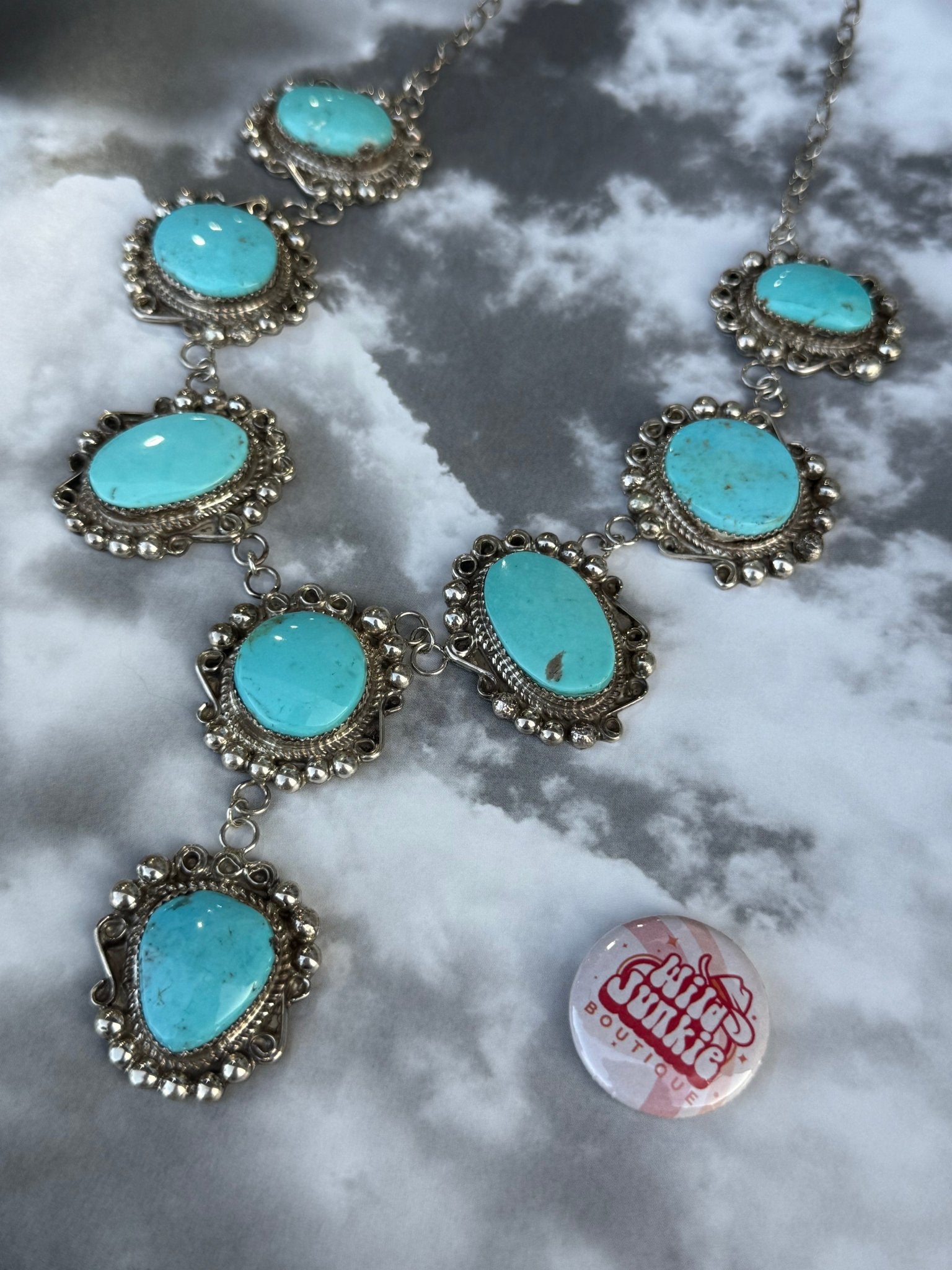 Authentic Desert Radiance Authentic Turquoise Jewelry Set