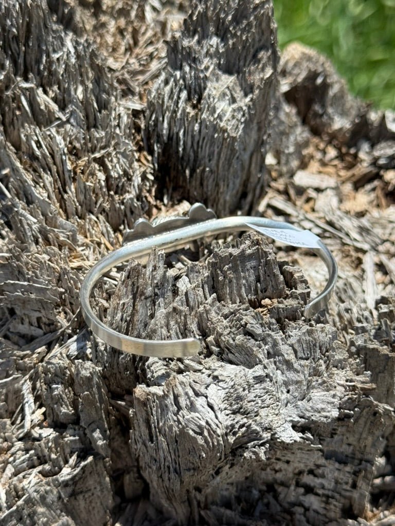 Authentic Golden Hills Pendant Silver Cuff Bracelet