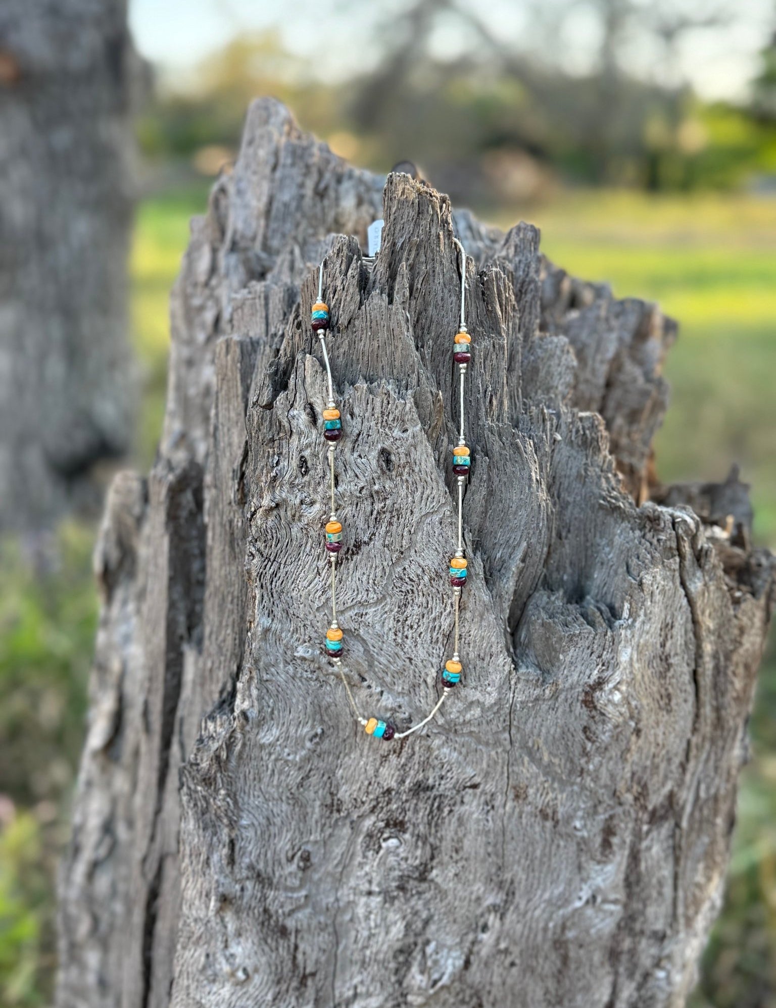 Authentic Multi - beaded Necklace