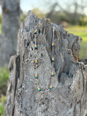 Authentic Multi - beaded Necklace