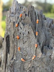 Authentic Stacked Spiny Oyster Beaded Necklace