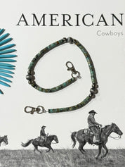 Authentic Turquoise Heishi Purse Chain