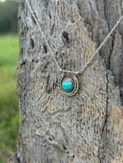 Authentic Turquoise Horseshoe Necklace