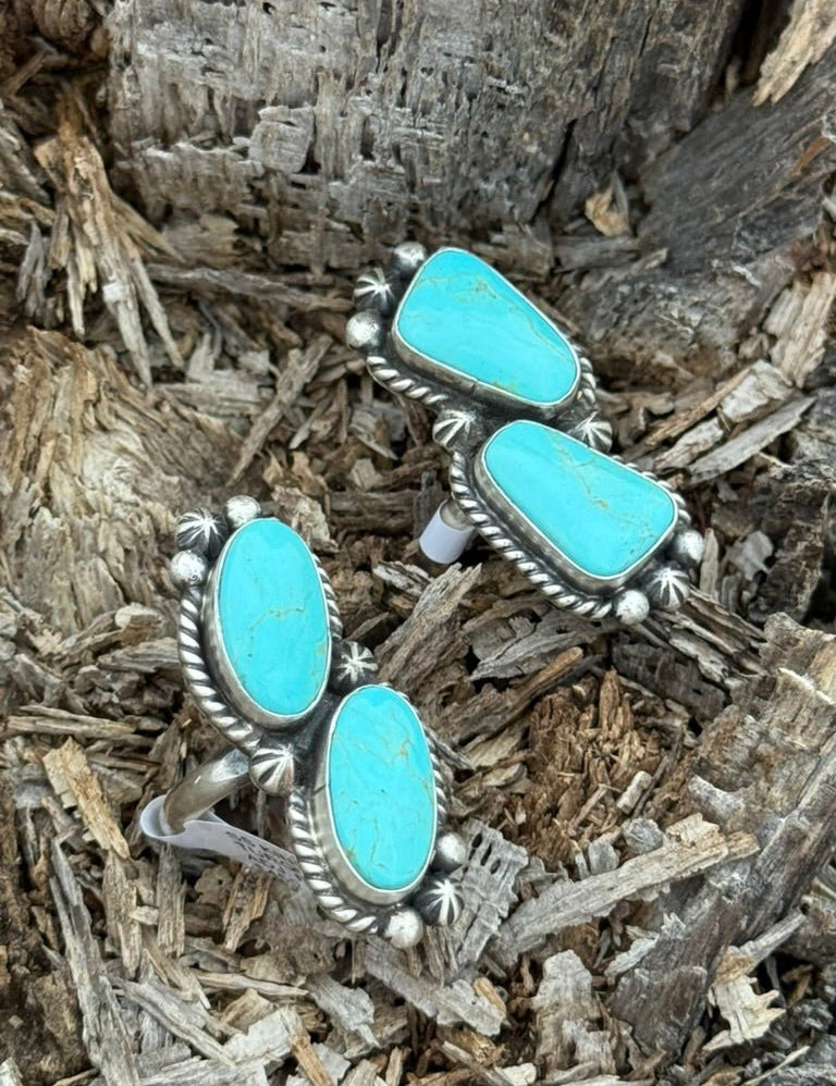 Authentic Twin Sky Horizon Ring