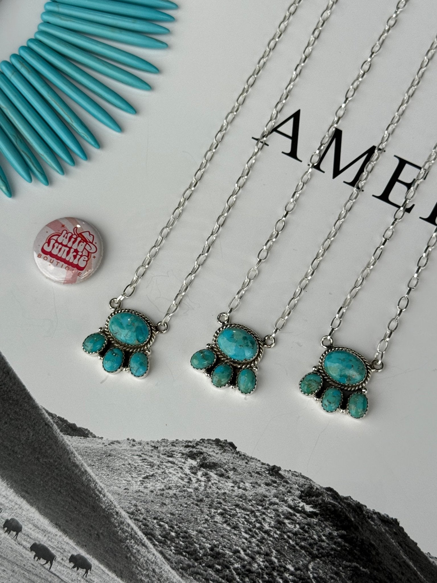 Authentic Western Turquoise Necklace
