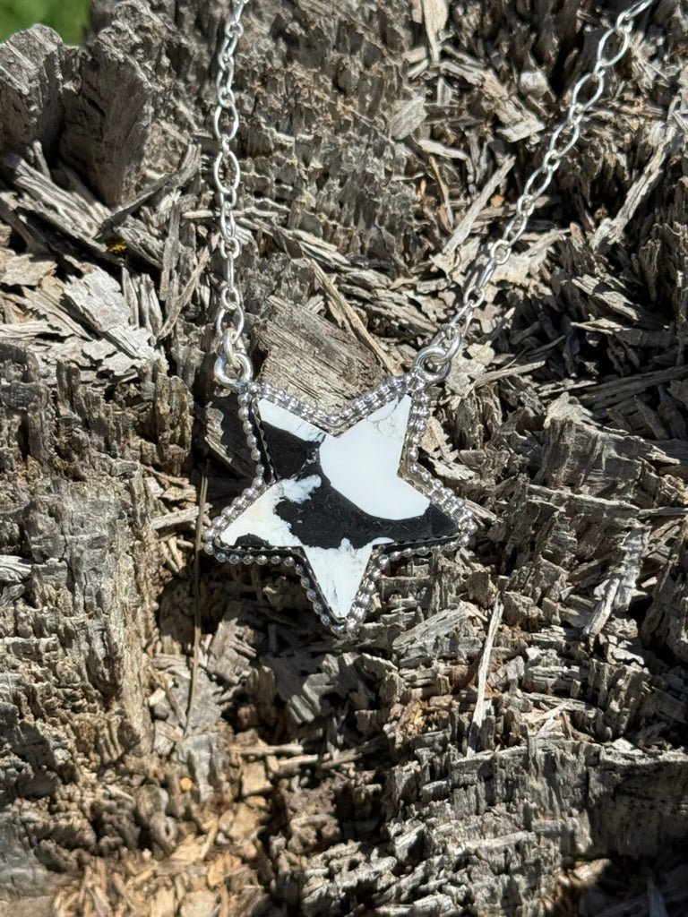 Authentic White Buffalo Star Chain Necklace