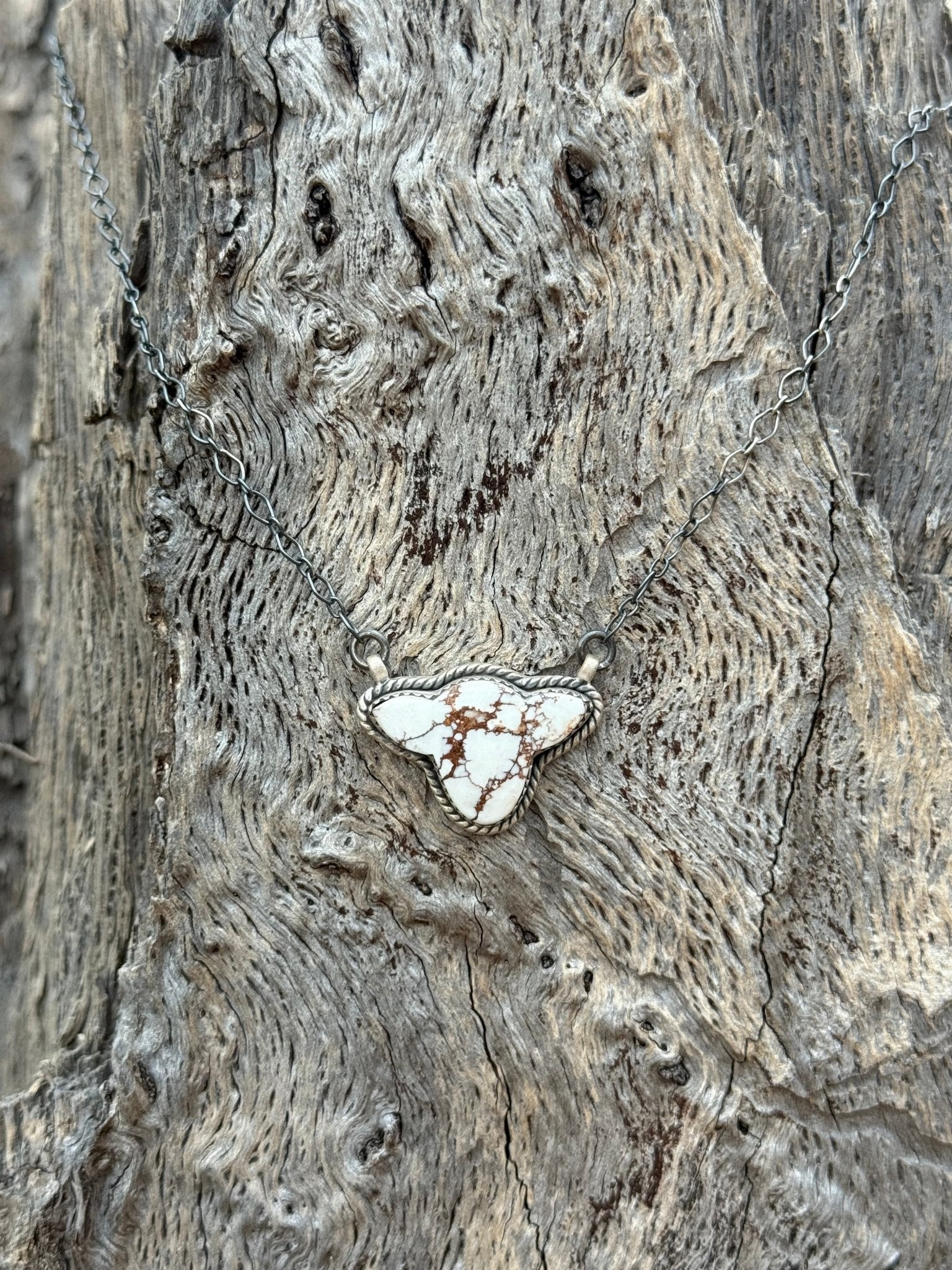 Authentic Wild Horse Cow Head Necklace