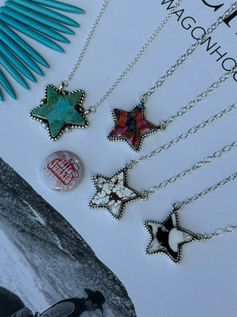 Authentic Wild Horse Star Chain Necklace