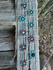 Authentic Wildflower Blossom Chain NecklaceOnyx