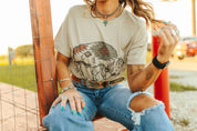 Aztec Bison Graphic TeeTanS