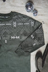 Aztec Embroidered Sweater - AgaveS