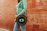 Aztec Eye Round Crossbody BagMultiOS