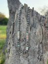 Aztec Geometric Beaded Necklace