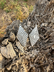 Aztec Peaks Dangle Earrings
