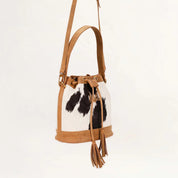 Cowhide Canyon Bucket Bag