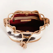 Cowhide Canyon Bucket Bag
