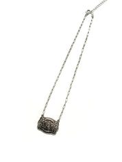 Belt Buckle Initial Necklace - PREORDERA