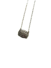 Belt Buckle Initial Necklace - PREORDERA