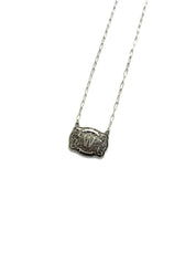 Belt Buckle Initial Necklace - PREORDERA