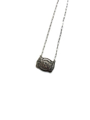 Belt Buckle Initial Necklace - PREORDERA