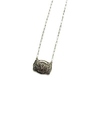Belt Buckle Initial Necklace - PREORDERA
