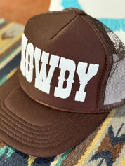 Big Howdy Brown Trucker Hat