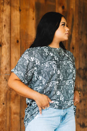 Big Tex Doodle Knit TeeS/M