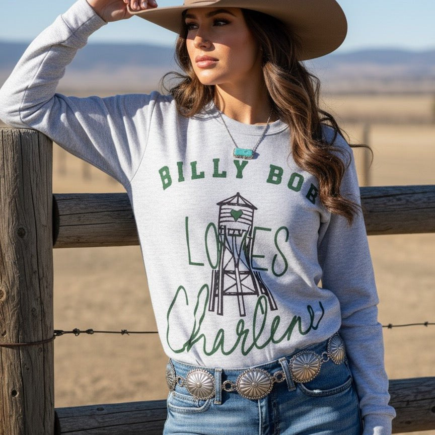 Billy Bob Graphic SweaterAshS