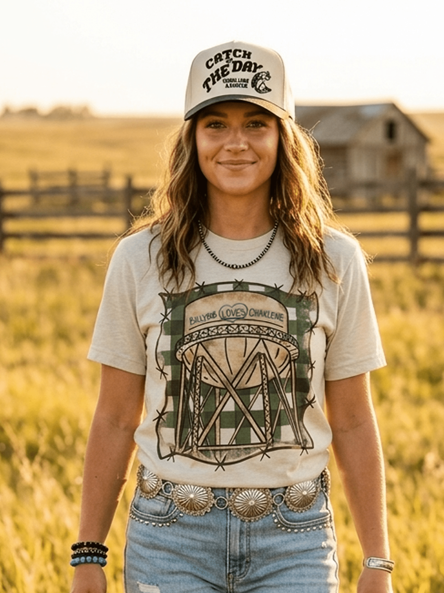 Billy Bob Loves Charlene Graphic TeeCementS