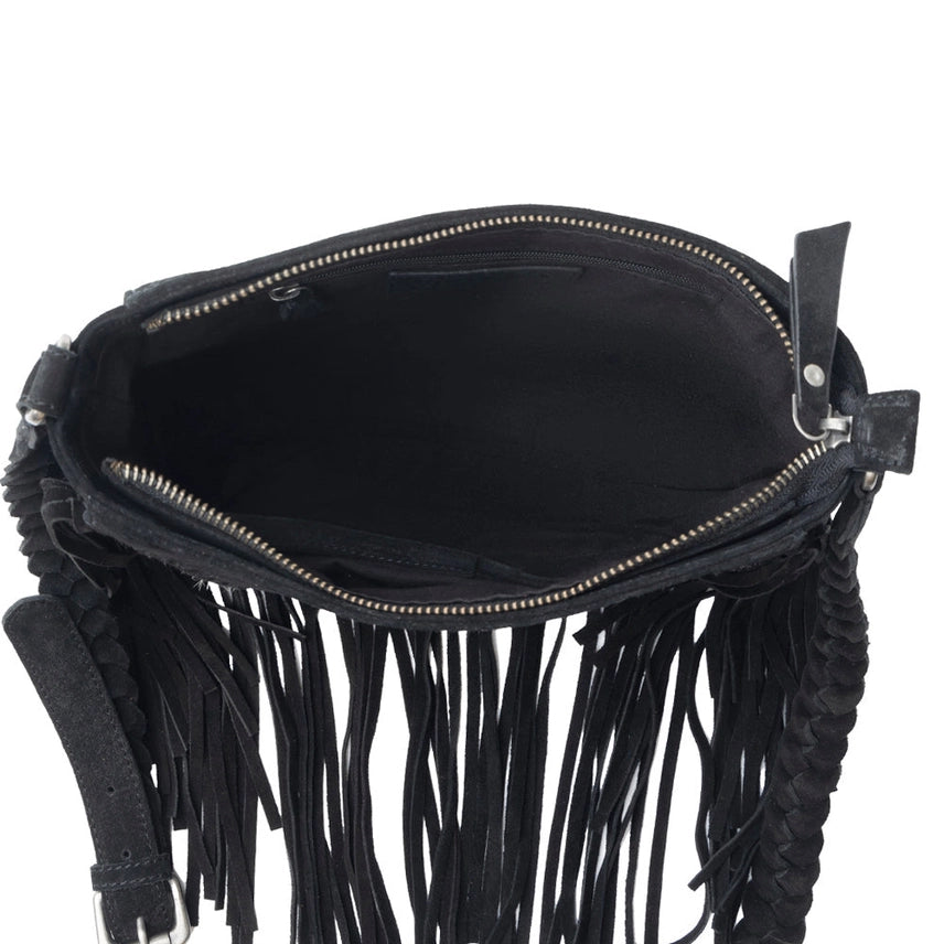 Frontier Luxe Fringe Crossbody Bag