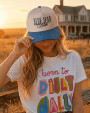 Blue Jean Babe Embroidered Trucker Hat