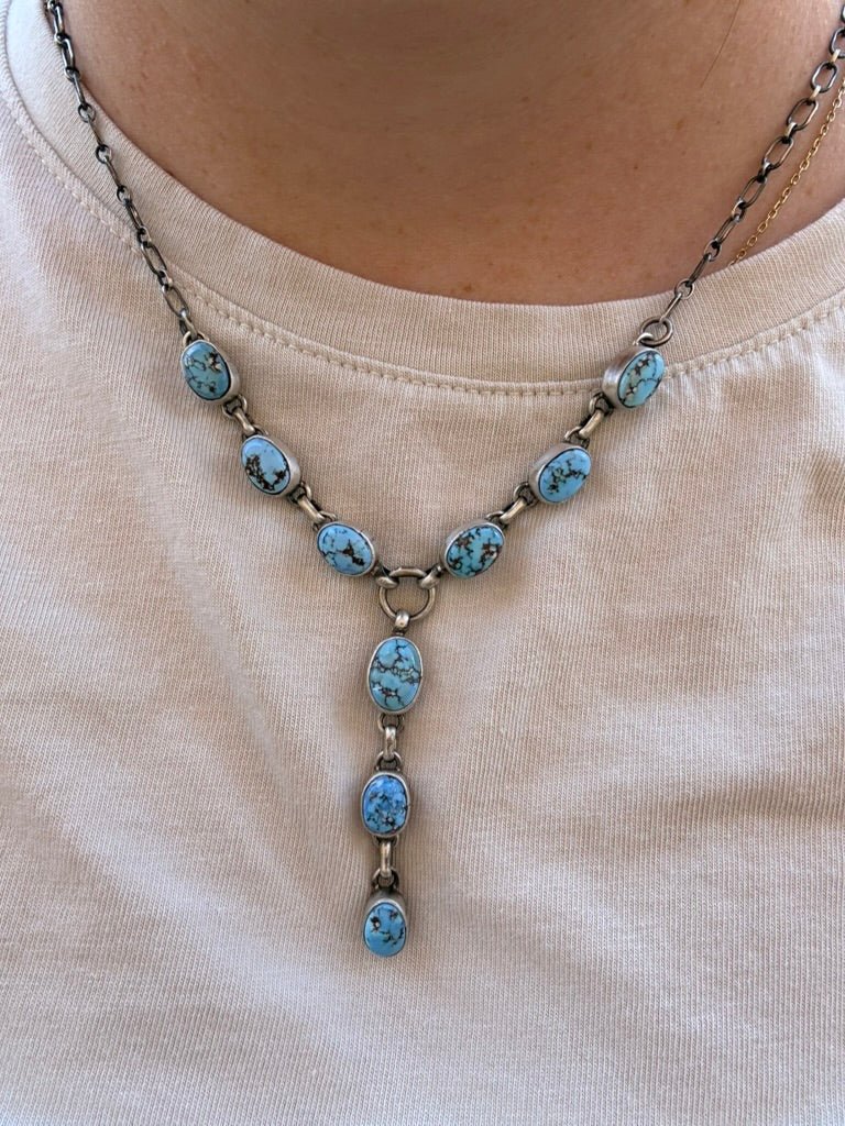 Blue Mesa Golden Hills Lariat Necklace and Earrings Set