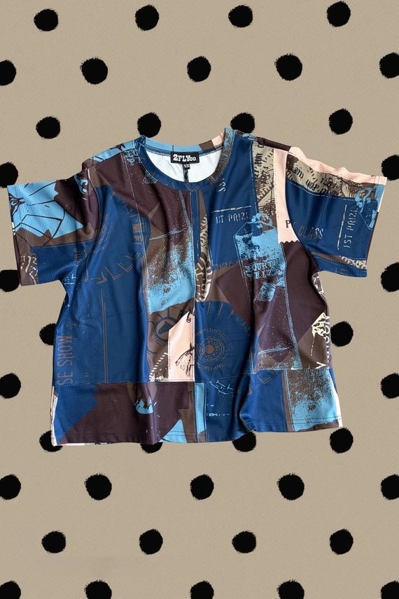 Blue Ribbon Club Mosaic TopS/M
