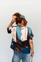 Blue Ribbon Club Mosaic TopS/M