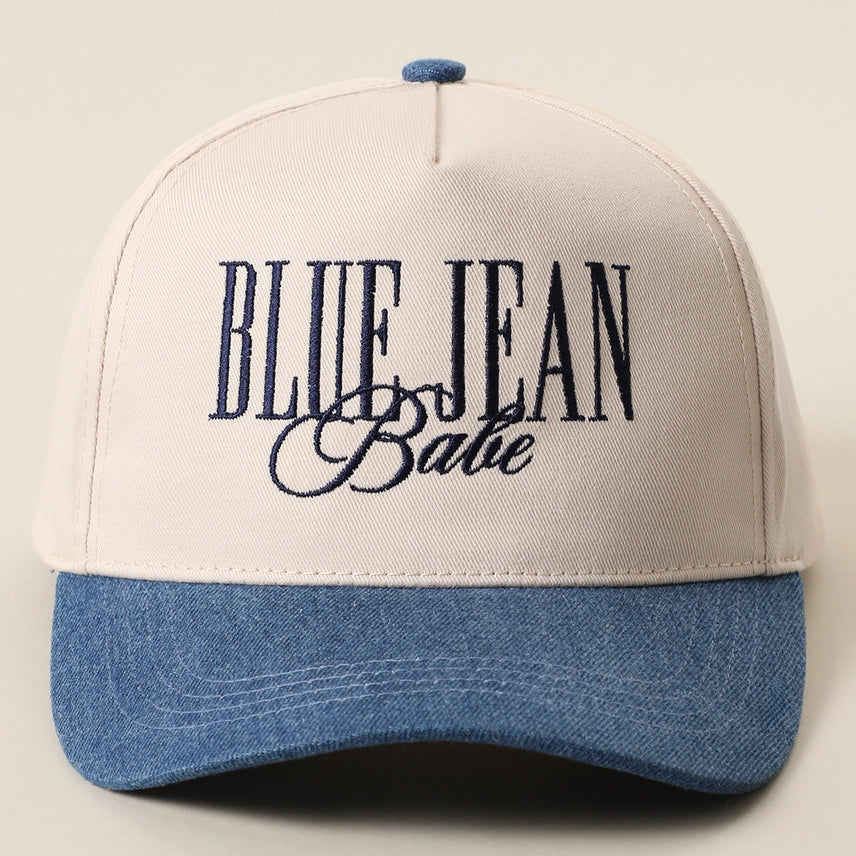 Blue Jean Babe Embroidered Trucker Hat