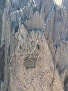 Boot Stitch Cattle Tag Necklace