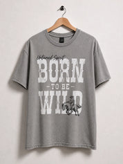 Born To Be Wild Oversized Graphic Tee