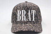 Brat Leopard Embroidered Trucker Hat