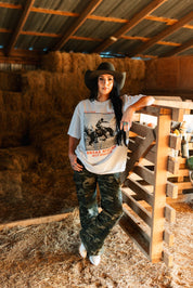 Break Horses, Not Hearts Graphic TeeWhiteS