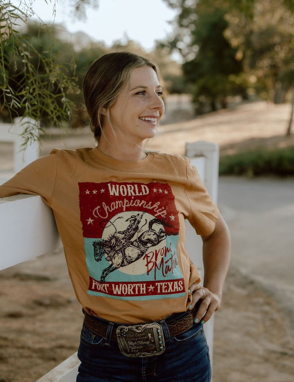 Bronc Match Graphic TeeS