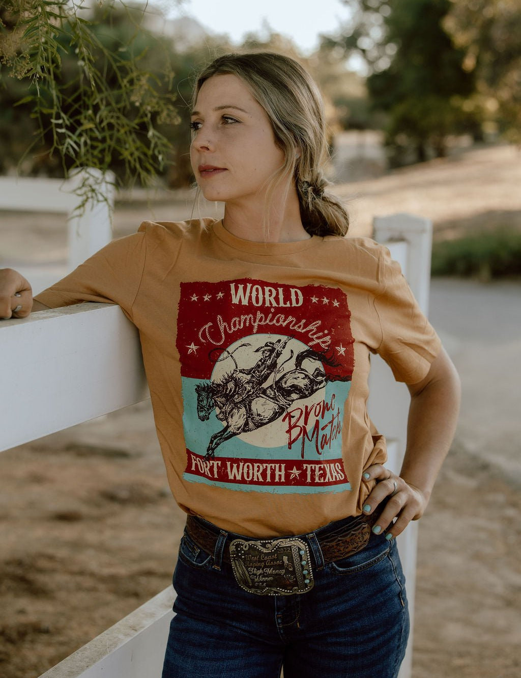 Bronc Match Graphic TeeS