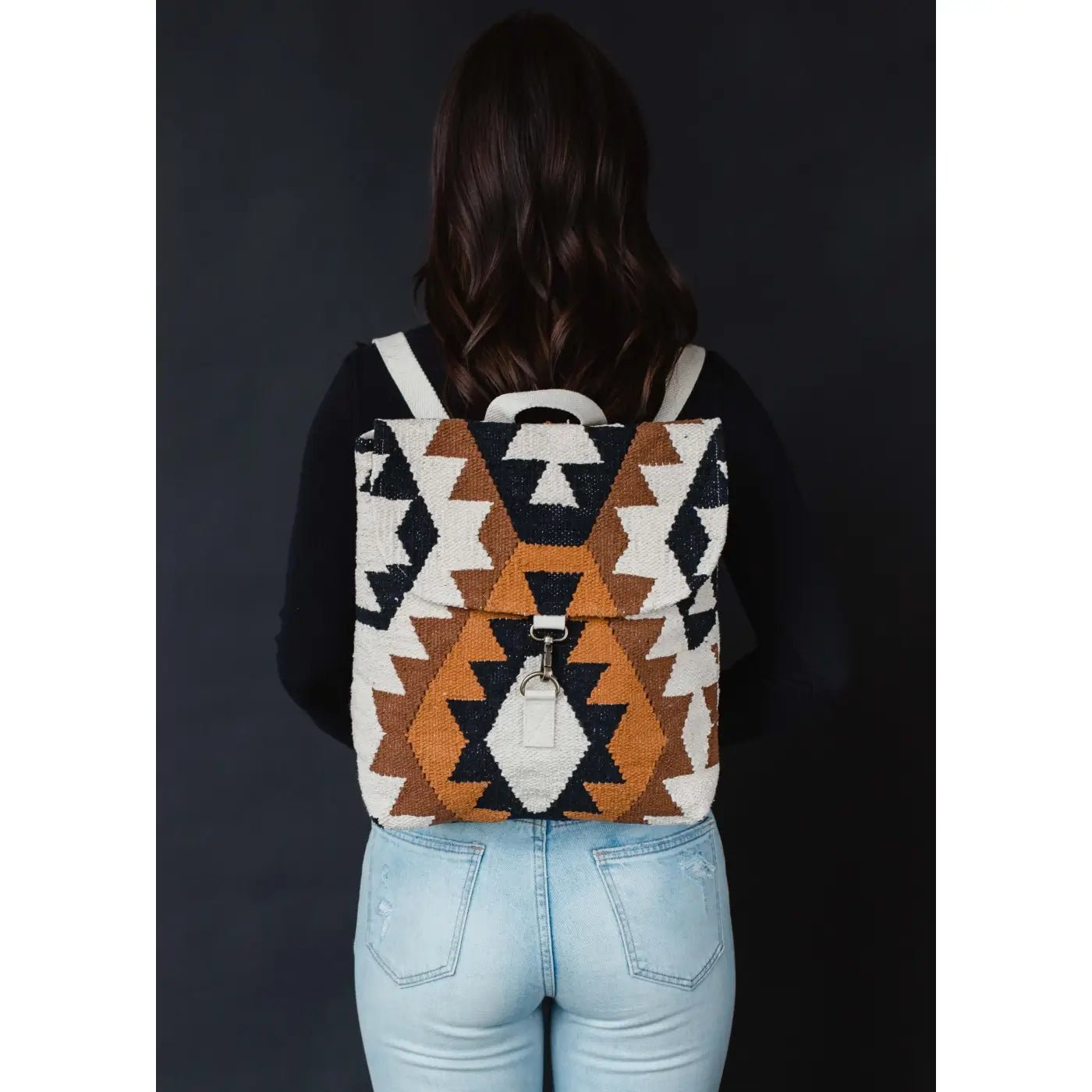 Brown Aztec Backpack