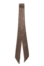 Brown Rope Stripe Twilly