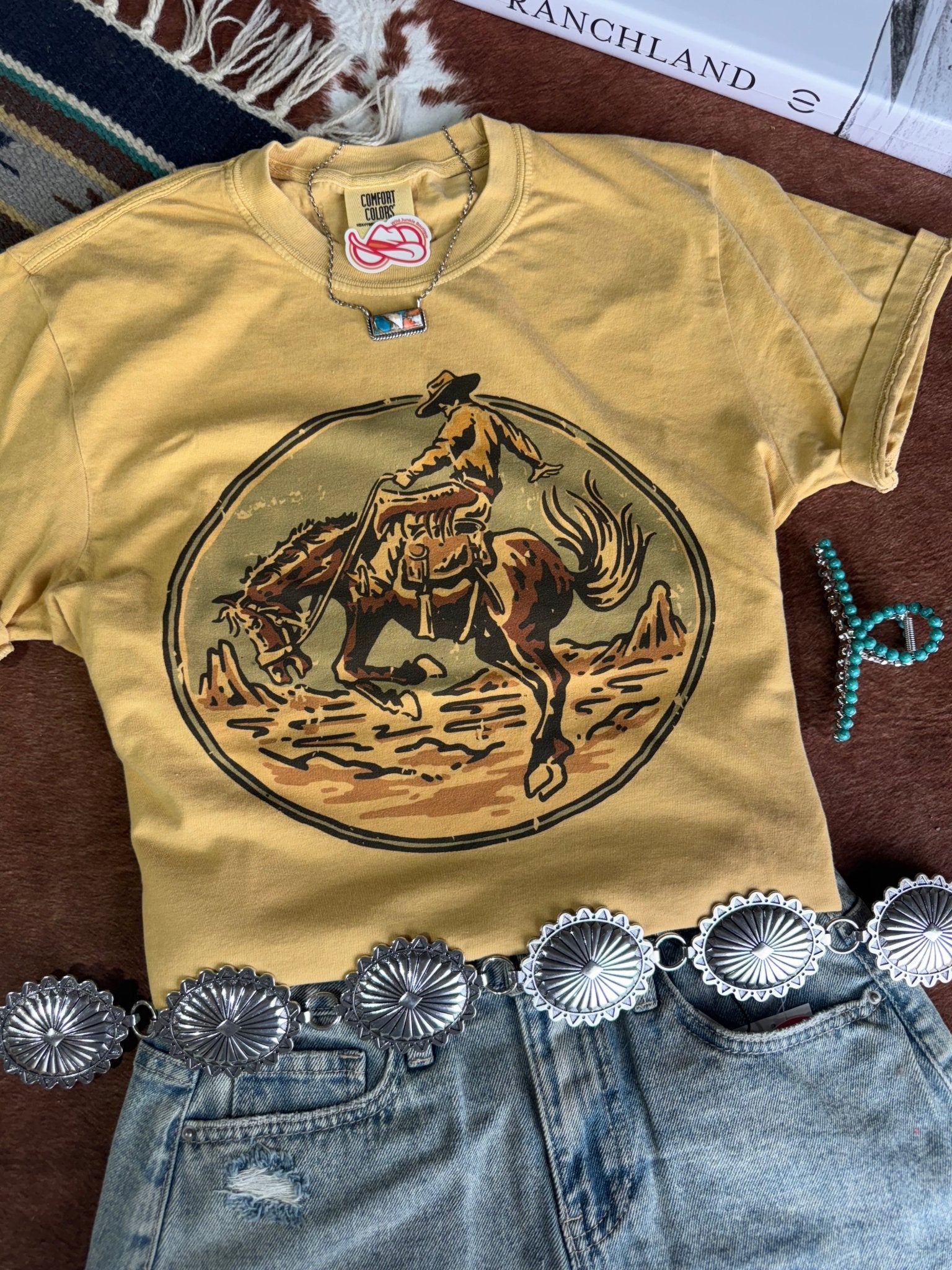 Bucking Bronc Graphic TeeS