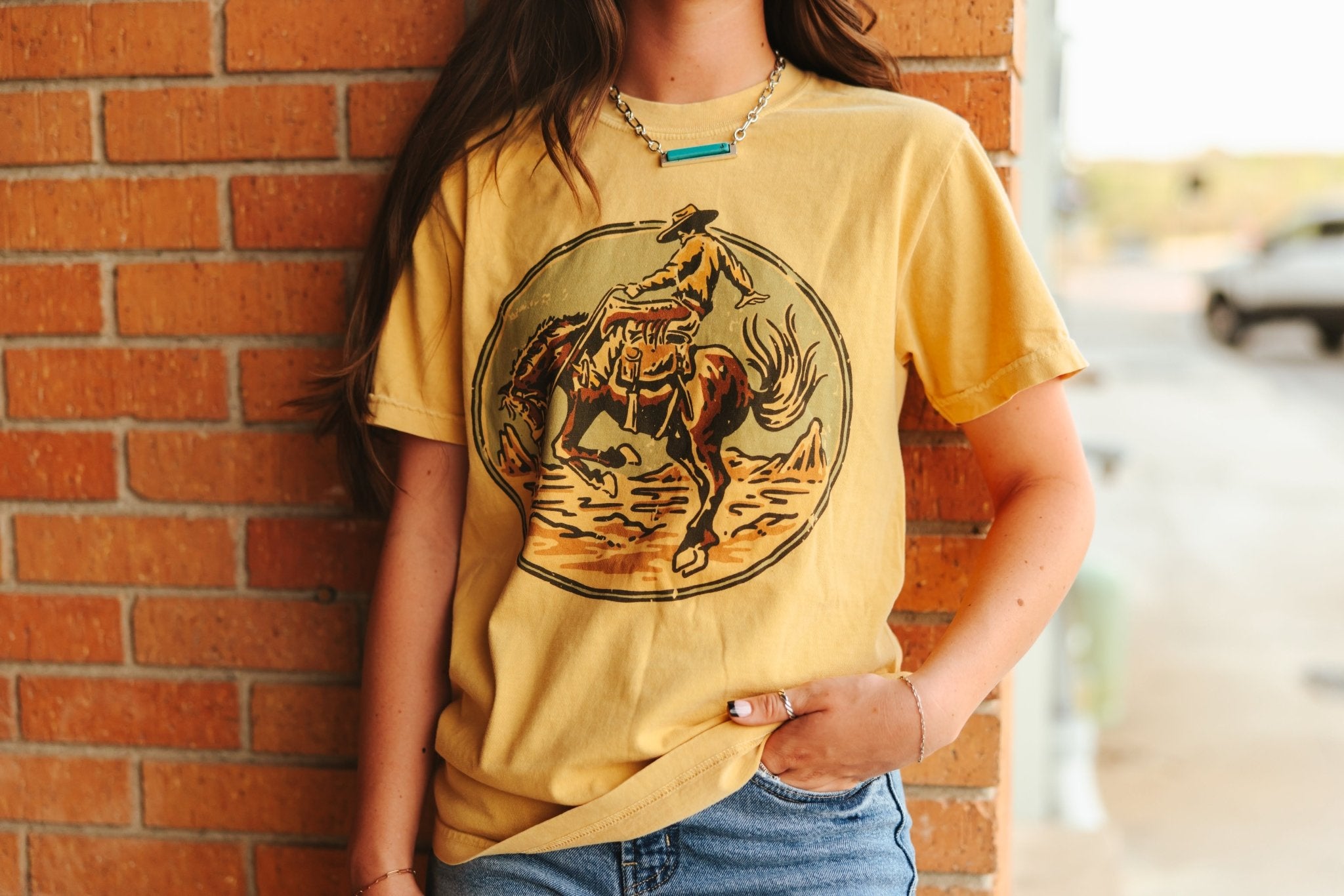 Bucking Bronc Graphic TeeS