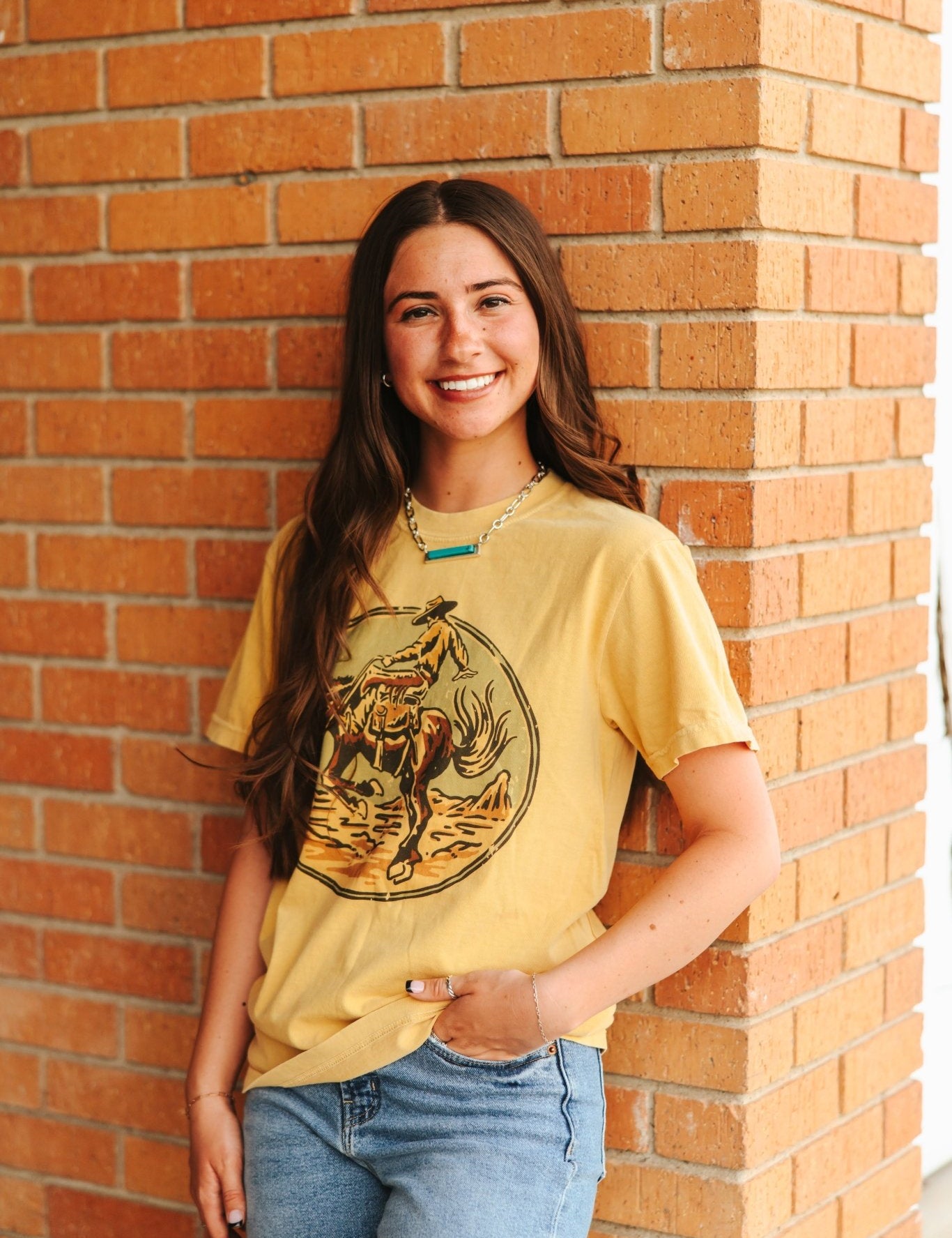 Bucking Bronc Graphic TeeS