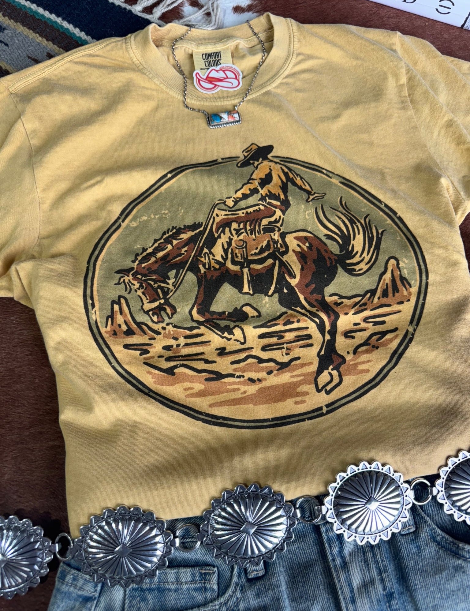 Bucking Bronc Graphic TeeS