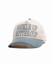 Buckle Up Buttercup Embroidered Trucker Hat